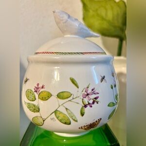 Marjolein Bastin Wildflower Meadow creamer w/ceramic bird